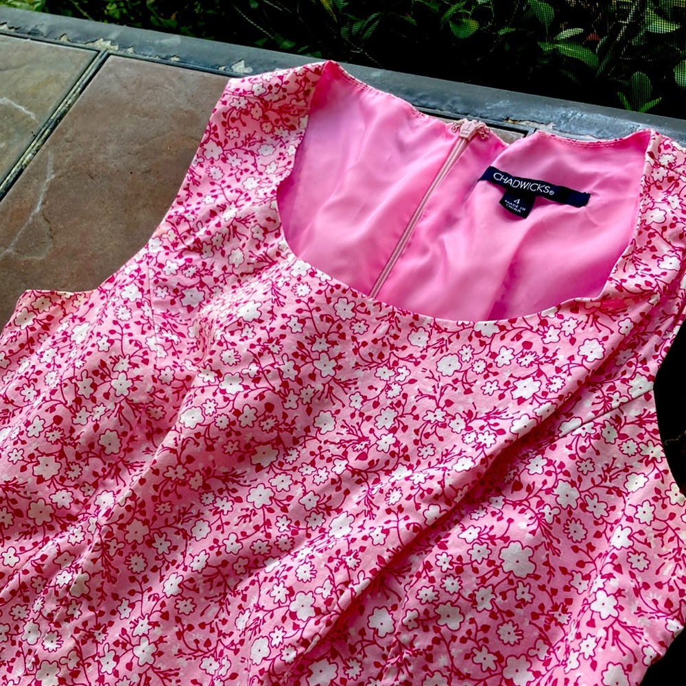 Pink Sheath Dress 4
